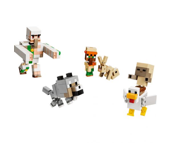 LEGO® Minecraft: Kuracie zúrenie, útok na púšti (21592)