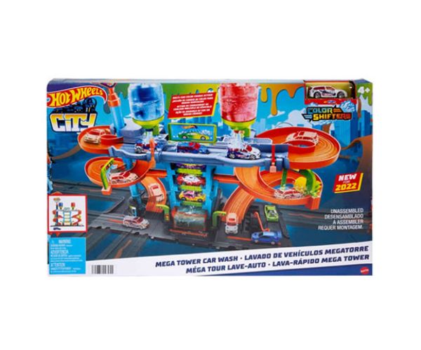 Hot Wheels - Mega Umývací set 2022 - Mattel