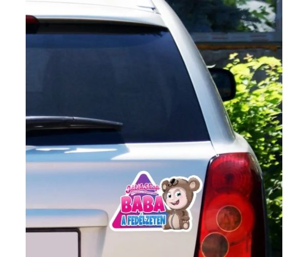 Bábika na palube nálepka