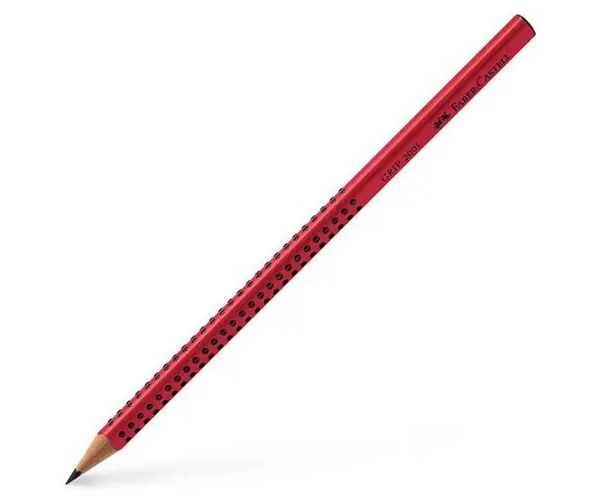Faber-Castell: Grip 2001 grafitová ceruzka B červená
