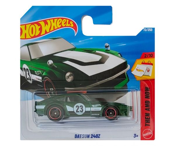 Hot Wheels: Datsun 240Z zelené autíčko 1/64 - Mattel