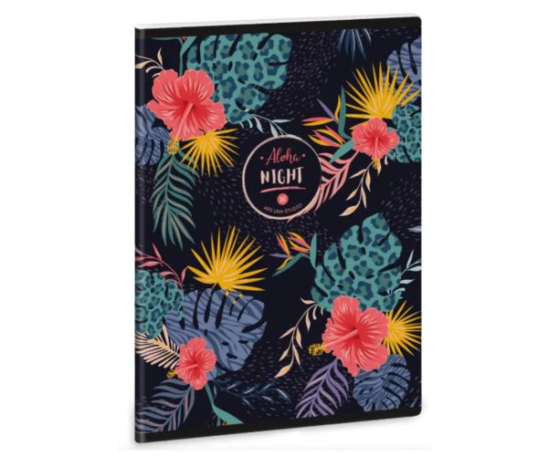 Ars Una Aloha Night extra zošit s krúžkovou väzbou A/5