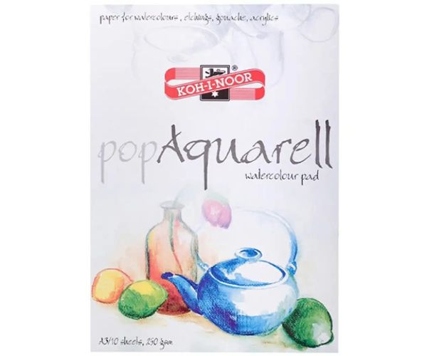 ICO: KOH 9920 bezdrevný zošit na kreslenie Pop Aquarell A/3 10ks