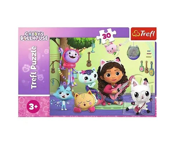 Gábinin kúzelný domček 30-dielne puzzle - Trefl