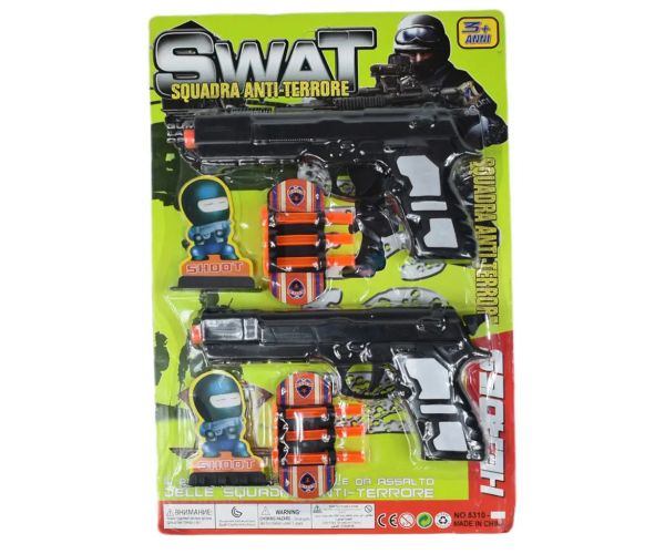 SWAT: Dvojitá sada zbraní s prísavnými nábojmi