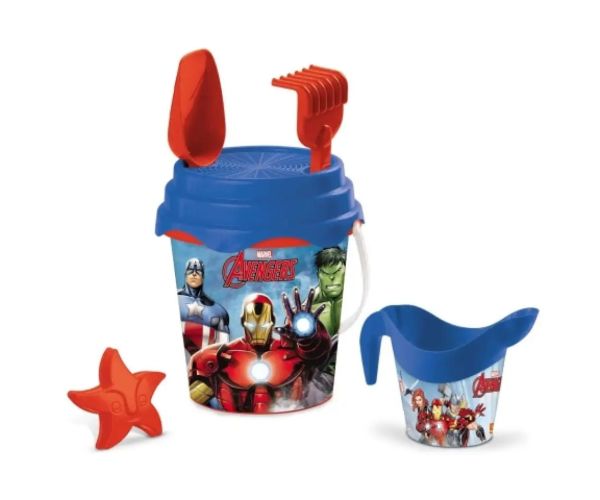 Avengers vedro do piesku s kanvicou na polievanie - Mondo Toys