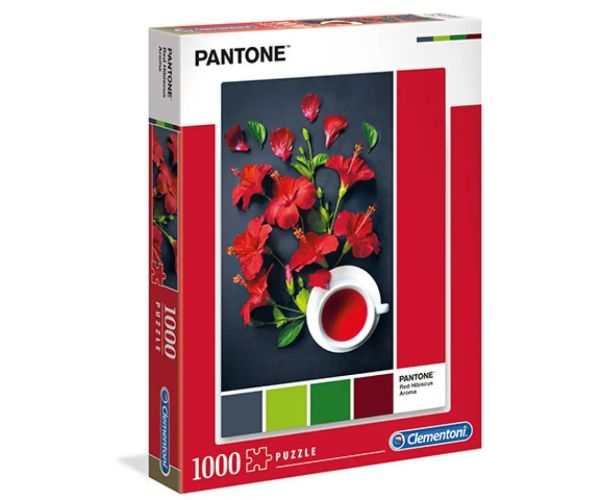 Pantone Ibištekový čaj 1000 dielne puzzle - Clementoni