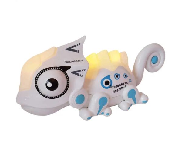 RC Chameleón na diaľkové ovládanie so zvukom a 5 druhmi svetelných efektov 27MHz 33cm