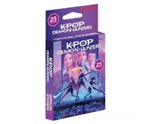 K-Pop démonobranitelia zberateľské nálepky superbalenie - 5 x 5 ks nálepka