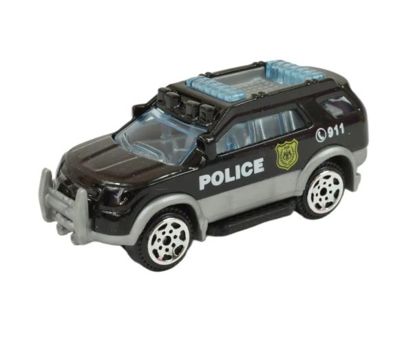 World of Trucks: Policajné autíčka v rôznych variantoch 7cm
