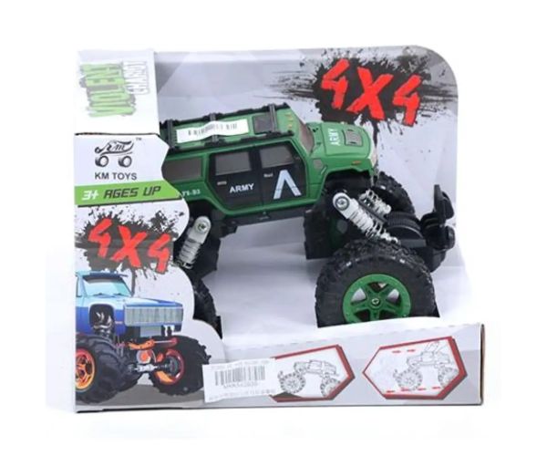 Vojenské pružinové terénne vozidlo 4x4