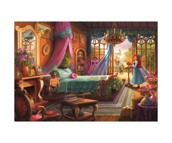 Disney Princezné Ever After Ariel 500-dielny puzzle - Clementoni