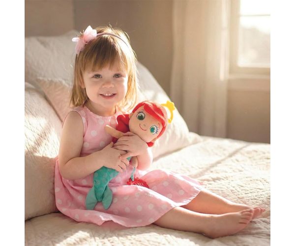 Disney Baby Ariel plyšová postava s hryzátkom 33cm - Clementoni