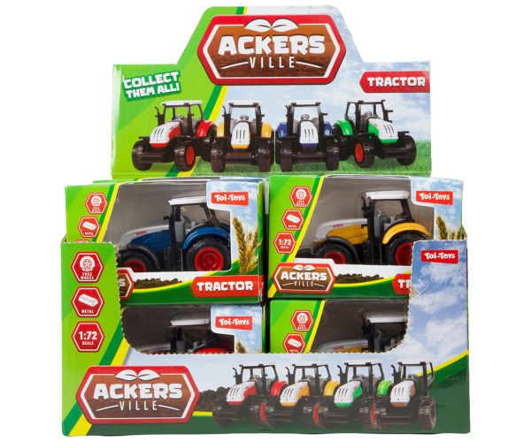 Ackers Ville kovový traktor v rôznych variantoch 7cm 1ks