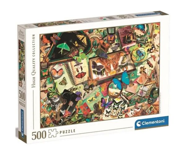 Zberateľ motýľov HQC 500 dielne puzzle - Clementoni