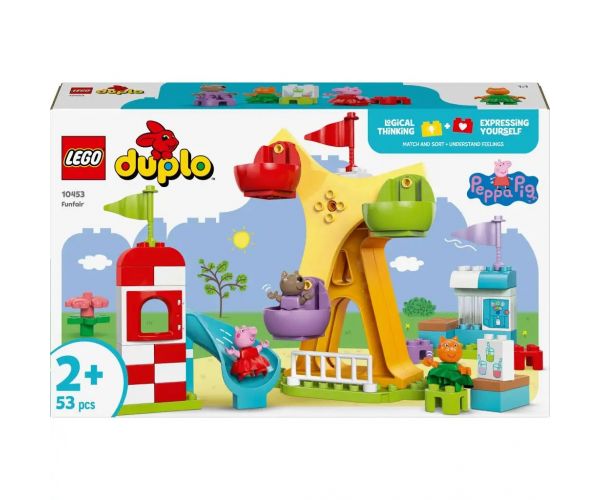 LEGO® DUPLO®: Peppa prasiatko Zábavný park (10453)
