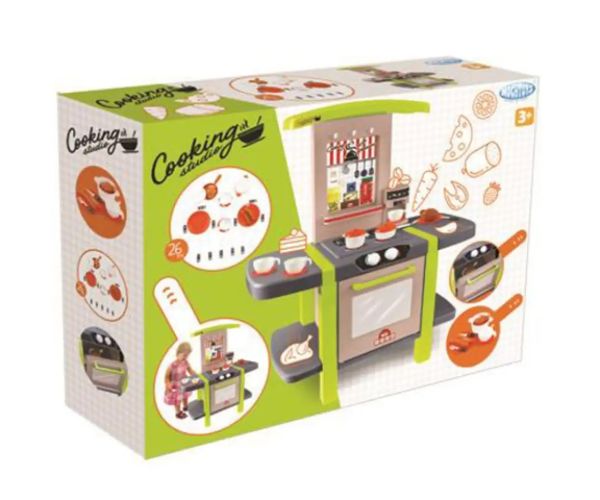 Mochtoys: Cooking studio herná kuchyňa 26 dielny set  80x42x101cm