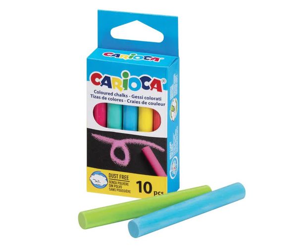 10 db-os színes táblakréta szett - Carioca
