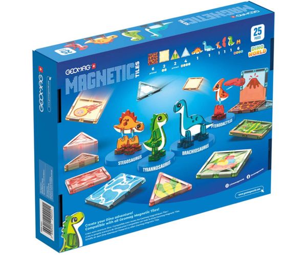 Geomag: Magnetické dlaždice Dino svet