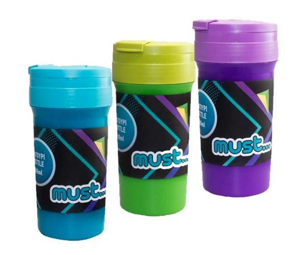 Must farebná fľaše 500ml rôzne druhy