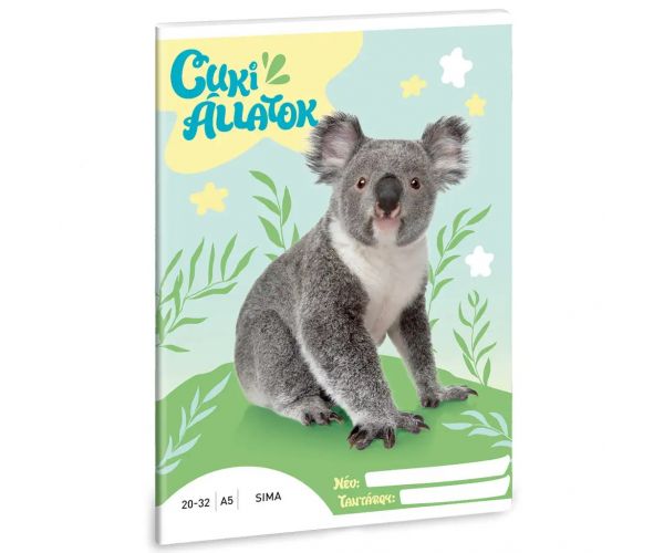 Ars Una: Roztomilé zvieratá - Koala hladký zošit A/5