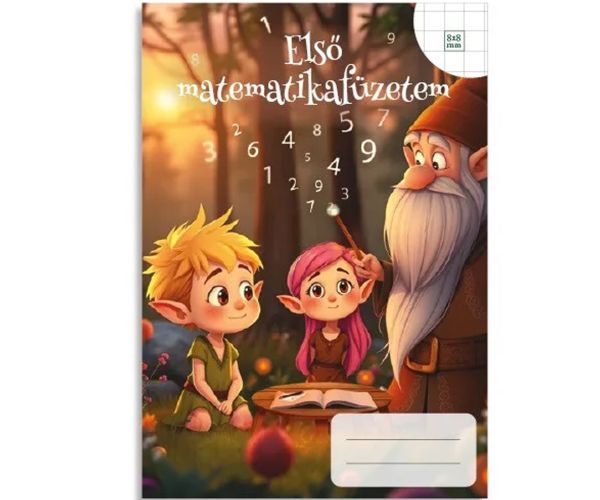 Moja prvá matematická kniha – veľké štvorce, A/5 zošit