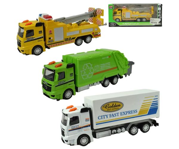 Magic Truck: Nákladné auto so zotrvačníkom v rôznych variantoch 20cm 1ks