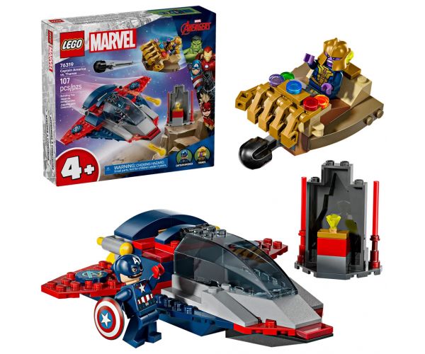 LEGO® Marvel: Kapitán Amerika vs. Thanos (76319)