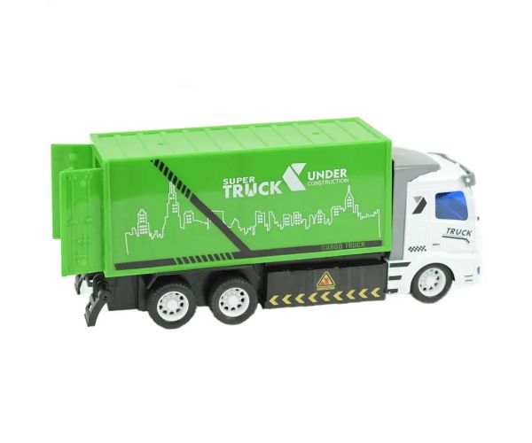 RC smetiarske auto so svetlom na diaľkové ovládanie 1/48