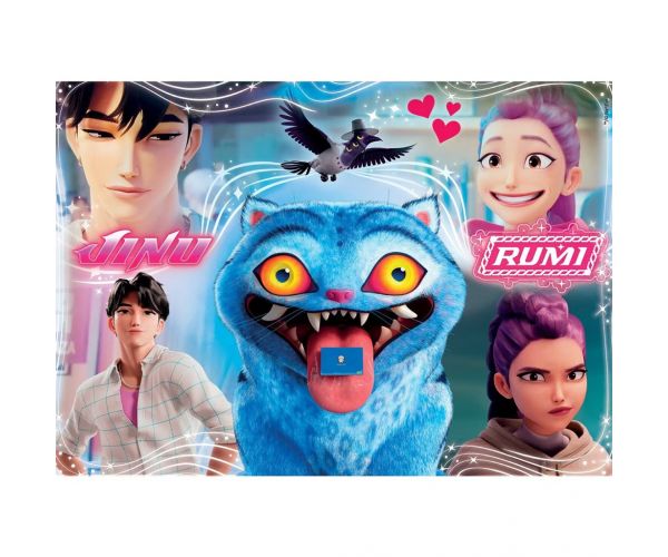 K-Pop démonlovci Derpy a priatelia 104ks SuperColor puzzle – Clementoni