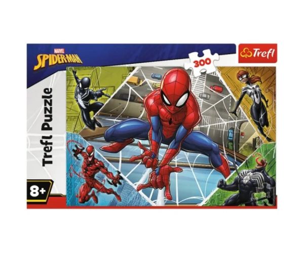 Briliantný Spiderman 300dielne puzzle - Trefl