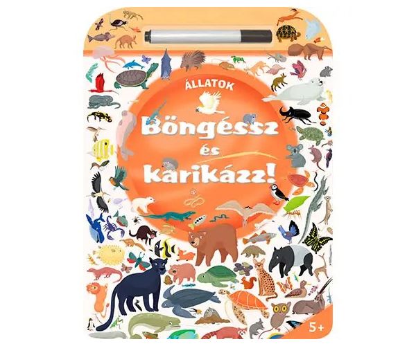 Prehľadávaj a krúžkuj! - Zvieratá pracovný zošit