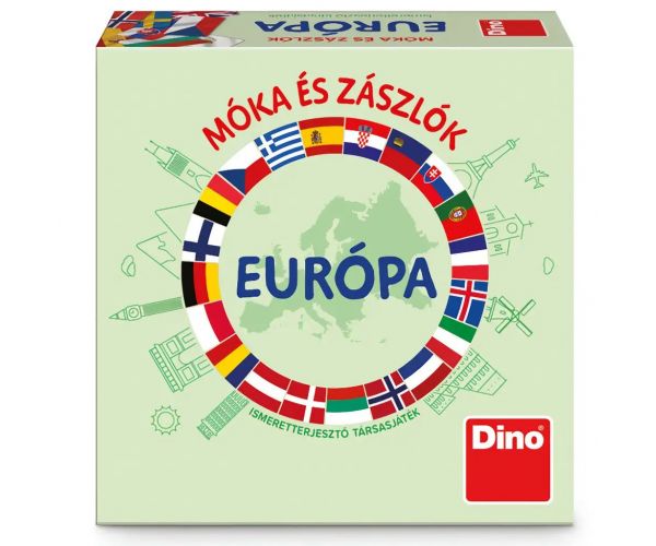 Hra Móka a Zászlóky - Dino