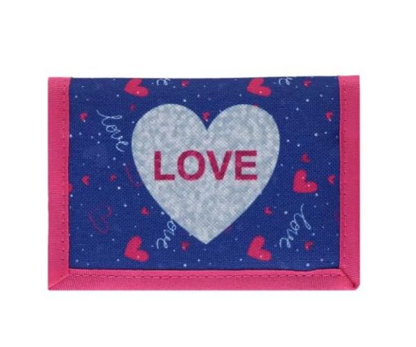 Spirit: Heart love 5 dielny set, školská taška s doplnkami a LED svetlom
