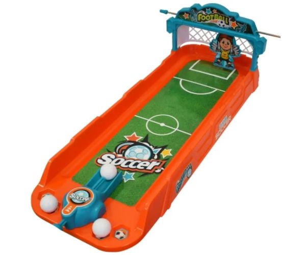 Stolný futbal hrací set s vystreľovačom