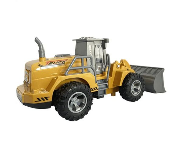 RC Buldozér - pracovný stroj na diaľkové ovládanie so svetelnými efektmi 1/30 24cm