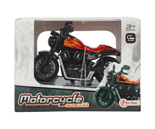 VehiCool motorka s plameňovým vzorom sťahovacia 1ks
