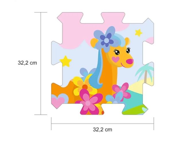 Ťavy v oáze penové puzzle - Trefl