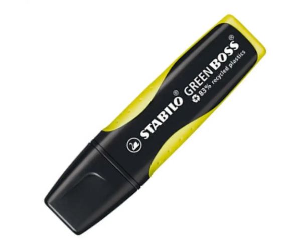 Stabilo: GREEN BOSS žltý zvýrazňovač 1-5mm