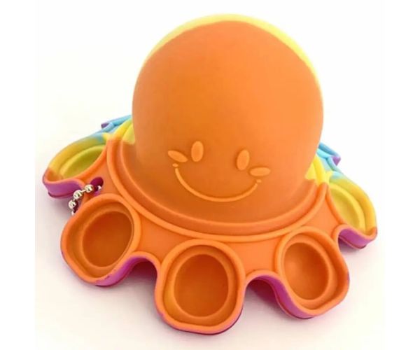 Pop it chobotnica kľúčenka vo viacerých variantoch