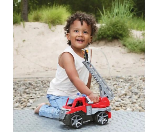 LENA: Truxx 2 červené hasičské auto s rebríkom 29cm