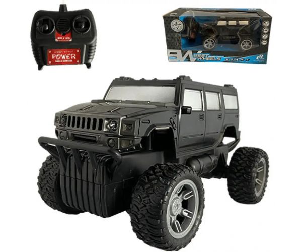 RC Off-Road diaľkovo ovládaný Hummer s osvetlením 27 MHz 22cm 1/14 mierka v dvoch variantoch