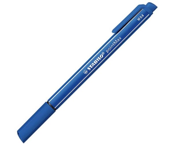 Stabilo: pointMax popisovač v modrej farbe 0,8mm