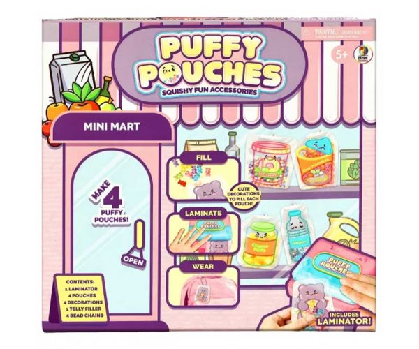 Puffy Pouches: Pufi charm design set - obchodík