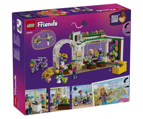 LEGO® Friends: Kreatív kvetinový obchod (42693)