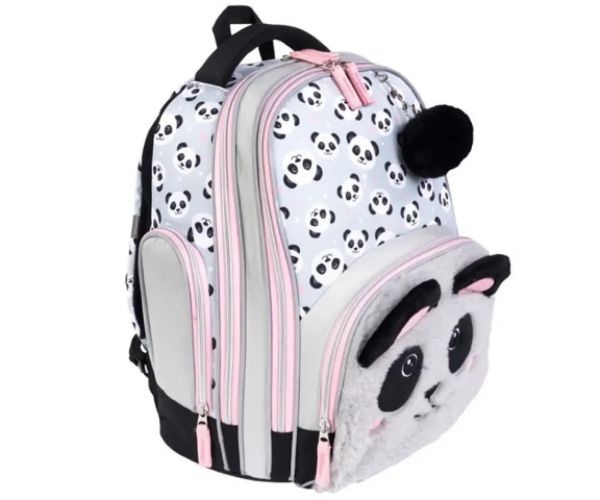 Panda premium školská taška, batoh s dvomi priehradkami 37x20x31cm