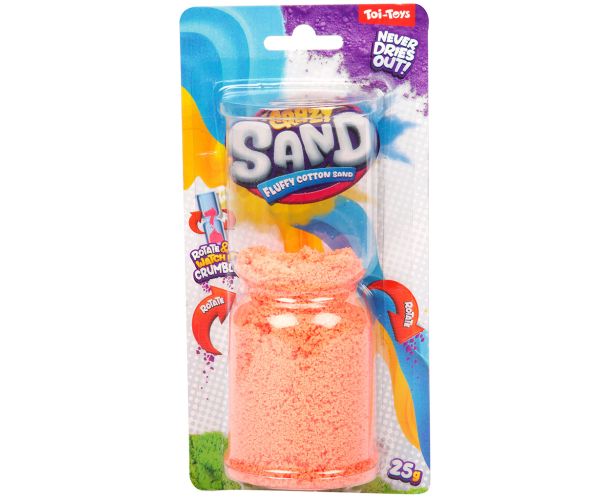 Crazy Sand kinetická piesok v rôznych farbách 25g 1ks