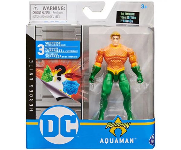 DC Comics: Aquaman 10cm figúrka s príslušenstvom na prekvapenie - Spin Master