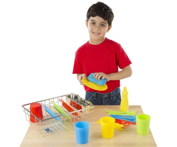 Pečenie-varenie kuchynský riad s odkvapkávačom hračka set - Melissa & Doug