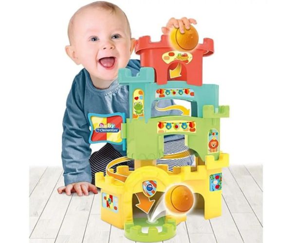 Kaštieľ guličková dráha baby hračka - Clementoni baby